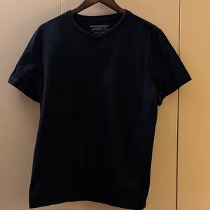 Banana Republic Men's Black Supima Cotton Tee Shirt Large